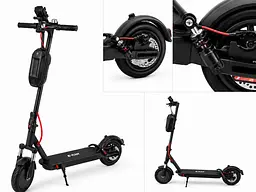 Електросамокат E-KAM M365 MAX PRO (600W, 12.4Ah) +2 Подарунки (Кріплення для телефону, Шолом) X-Scooter - мініатюра 4