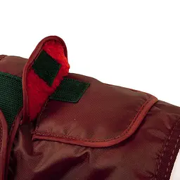 Пальто Happet з коміром, нейлон/фліс, бордовий, XS, 30 см, (282C) - мініатюра 3