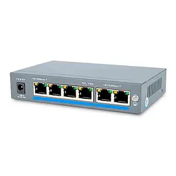 POE комутатор Atis PoE-1006-4P/250m