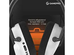 Навушники GamePro Genesis Mercury Pro 3-Mode White (HSW120W) - мініатюра 8