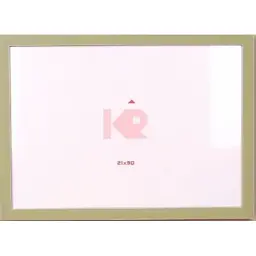 Фоторамка DL 21х30 зелена з білою окантовкою (24) DL-146