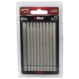 Біти PH2×100мм ¼" 10шт S2 (блістер) ULTRA (4014792)