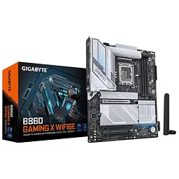 Материнська плата Gigabyte B860 GAMING X WIFI6E (B860 GAMING X WIFI6E) (Socket 1851, Intel B860, ATX) - мініатюра 4