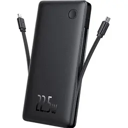 Зовнішній акумулятор Baseus Airpow Lite 10000mAh 22.5W Black [P10067501123-00] [130125]