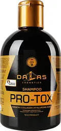 Шампунь для волосся Dallas Cosmetics Hair Pro-tox з кератином, колагеном та гіалуроновою кислотою, 1000 мл (723314) - мініатюра 3