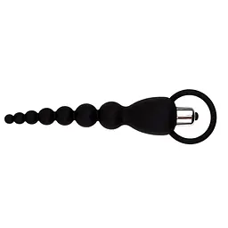 Анальний ланцюжок Black Mont Elite Power Beads 19.5 см (чорний) - мініатюра 2