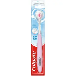 Зубна щітка Colgate 3D Density рожева