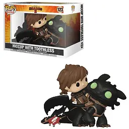 Фігурка Funko Pop Як приручити дракона Беззубик Іккінг How to Train Your Dragon Hiccup Toothless 15 см HD 123