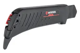 Ніж сегментний будівельний висувний Intertool Storm 18 мм для лінолеуму HT-0538 - мініатюра 3
