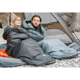 Спальний мішок KingCamp Sevan 250 Comf +12°C / Lim +7°C / Extr -3°C Grey - мініатюра 2