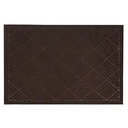 Килимок придверний Eco Fabric Смужки без кромки коричневий 60 х 90 см (6090-009) - мініатюра 3