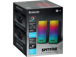 Колонки для комп'ютера Defender Spitfire Black (65047) - мініатюра 6