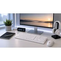 Клавіатура REAL-EL RK-761W Wireless White (EL123100059) - мініатюра 11