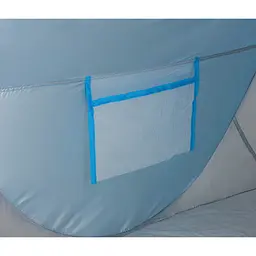 Саморозкладний намет-тент Outtec з блискавкою голубий - мініатюра 10