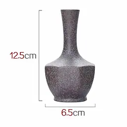 Японська ваза Newtea Пагода коричнева 12.5 x 6.5 см - мініатюра 4