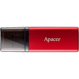 USB флеш-накопичувач Apacer AH25B 256GB USB-A 3.2 Red (AP256GAH25BR-1) [90939]