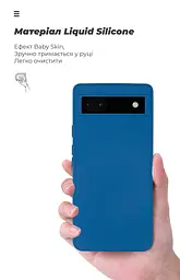 Чехол ArmorStandart ICON для Google Pixel 6a Dark Blue (ARM70908) - мініатюра 7