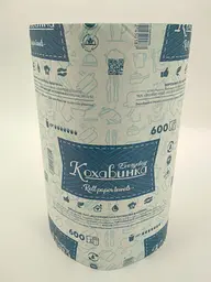 Паперові рушники, Кохавинка, 1-шарові, зелений, 600 аркушів, 135x215 мм, 80 метрів, 1 в упаковці - мініатюра 2