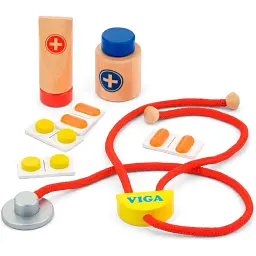 Ігровий набір Viga Toys Валіза лікаря (50530) - мініатюра 3