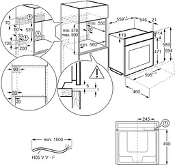 Духова шафа Electrolux EOF5H40BX - мініатюра 11