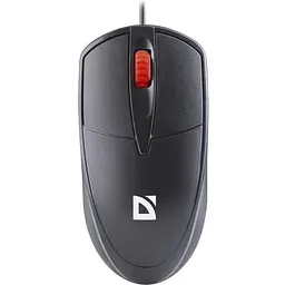 Миша Defender Icon MB-057 чорний USB оптична 1000 dpi 3 кнопок кабель 1.8 м (52057)