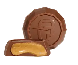 Шоколадні батончики Feastables MrBeast Peanut Butter Cups 5 шт х 40 г - мініатюра 3