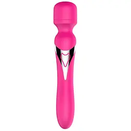 Вібратор B - Series Fox Dual Massager Pulsator 22.6 см (рожевий) - мініатюра 10