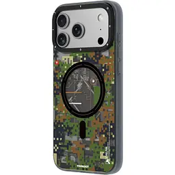Чохол YoungKit Camouflage with Magnetic Ring для Apple iPhone 17 Pro Max Jungle Camo [168236] - мініатюра 3
