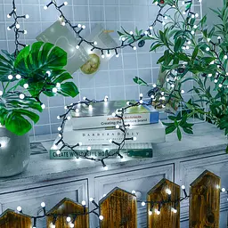Світлодіодна гірлянда, 10 метрів, 220V, 480 leds, холодний білий (WLS-QX-DC2164C10) - мініатюра 4