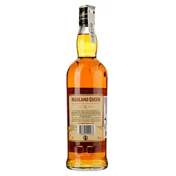 Віскі Highland Queen Blended Scotch Whisky, 8 yo, 40%, 0,7 л - мініатюра 3