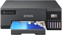 Принтер струменевий кольоровий A4 Epson EcoTank L8050 Black, 6-колірний, Wi-Fi (C11CK37403)