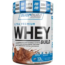 Протеїн Everbuild Nutrition Ultra Premium Whey Protein Build Мокко-капучино 454 г
