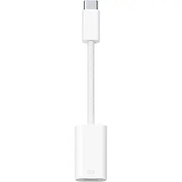 Адаптер USB Type-C Apple USB-C to Lightning Adapter White (MUQX3)