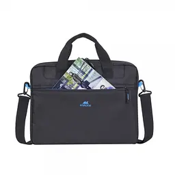 Сумка для ноутбука 14 RIVACASE 8027 Black - мініатюра 4