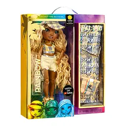 Лялька Rainbow High Pacific Coast Белла Сенд, з аксесуарами (578376) - мініатюра 12