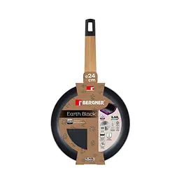 Сковорода Bergner Earth black 24 см (BG-34623-BK) - мініатюра 5