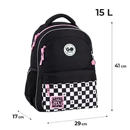 Рюкзак GoPack Education 182M Dreammaking Чорний (GO26-182M-2) - мініатюра 2