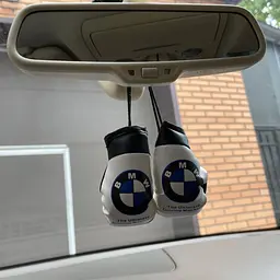 Підвіска боксерські рукавички Bmw Білий - мініатюра 2