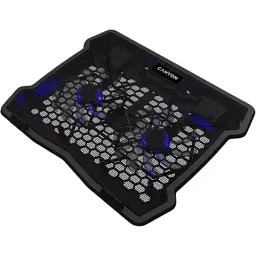 Підставка до ноутбука Canyon NS03, 10-15.6 laptop, dual-fan with 2x2.0 USB hub (CNE-HNS03) - мініатюра 2
