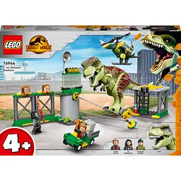 Конструктор LEGO Jurassic World Бегство Тиранозавра, 140 деталей (76944)