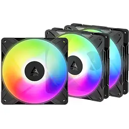 Комплект корпусних вентиляторів Arctic P14 Pro Reverse A-RGB 3-Pack Black (ACFAN00327A) [176022]