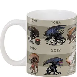 Кухоль GeekLand Alien Чужий 1979 -2017 AL.02.029 330 мл білий - мініатюра 3