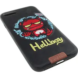 Чохол-накладка PUZOO TPU+TPU with stitchwork craft Star show iPhone 7/8/SE 2020 Black Hellboy - мініатюра 3