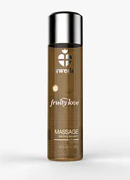 Масажна олія Swede Fruity Love Intense Dark Chocolate, 120 мл (чорний шоколад)