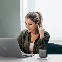 Зарядний пристрій 4xUSB 100W 3xUSB-C+USB-A Gan Tech Fast GAN Charger чорний CD226 Ugreen - мініатюра 5