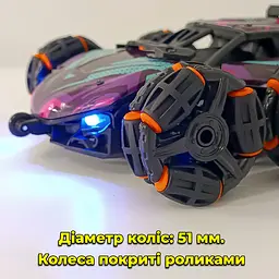 Машинка на радіокеруванні 6x6 Wheel. Обертаюча вісь. Пускає пар. З фарами - мініатюра 9