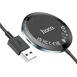 Тримач з бездротовою зарядкою HOCO CW42 Discovery Edition 5-15W - мініатюра 4