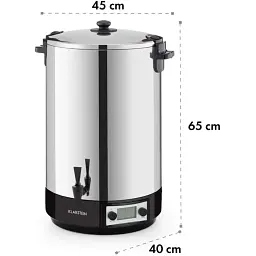 Стерилізатор Klarstein KonfiStar 50 Digital (10034240) - мініатюра 7