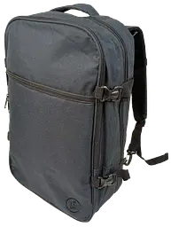 Великий дорожній рюкзак - сумка для подорожей 40L Live in style Темно-сірий - мініатюра 1