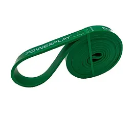 Еспандер-петля PowerPlay 4115 Power Band (гумка для фітнесу і кроссфіту) Зелена (16-32kg) (PP_4115_Green_(16-32kg)) - мініатюра 3